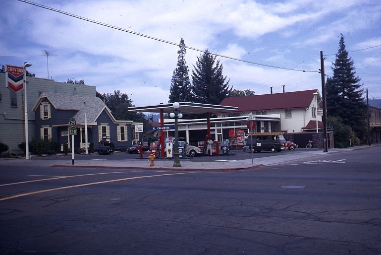 Chevron station, 1967